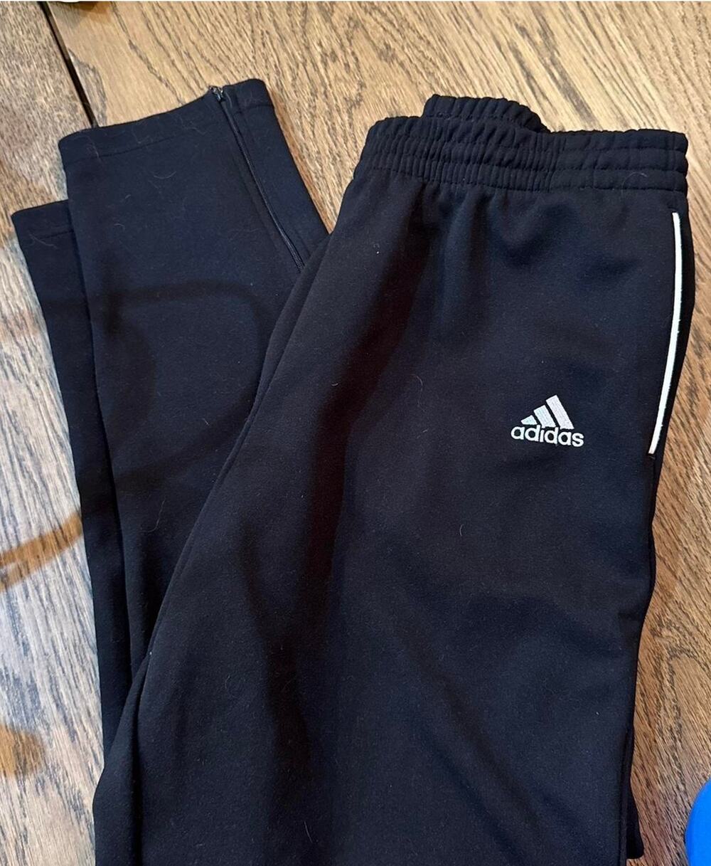 Vintage Black Adidas Sweatpants Size Medium